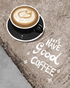 El Salvador ile harika bir latte